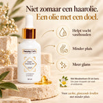 Super Sealing Oil van Amazing Curls helpt vocht vasthouden vermindert pluis en geeft glans aan krullen