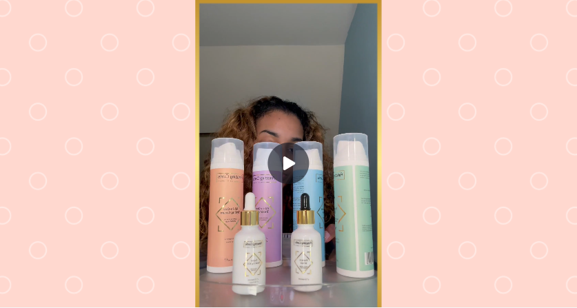 wash day with curl products from amazing curls