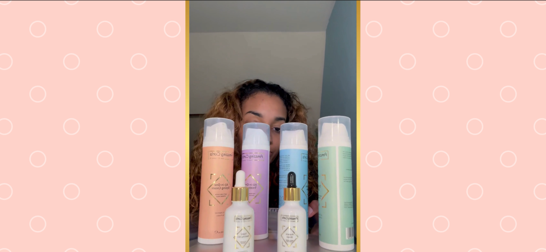 wash day routine with amazing curls products