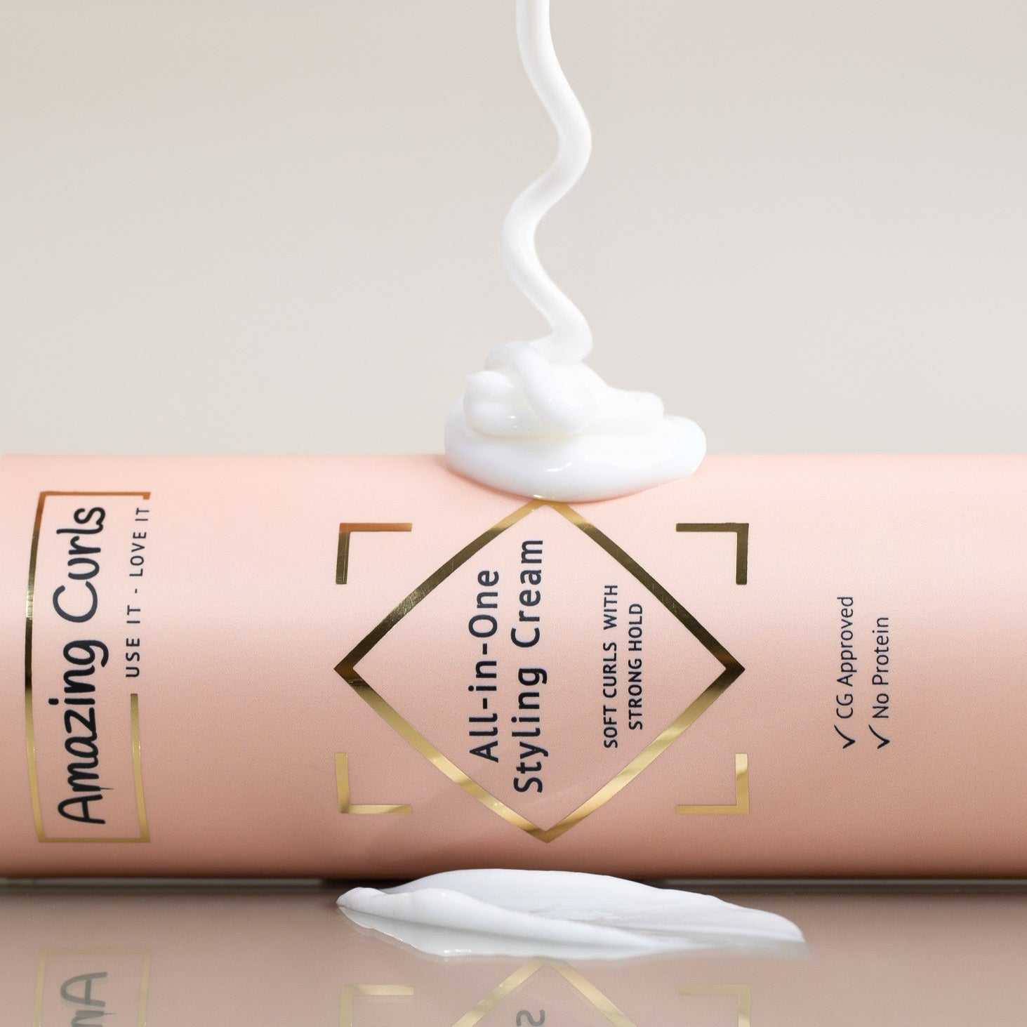 All-in-One krullencrème voor hydratatie, voeding en langdurige hold van mooie, gedefinieerde krullen