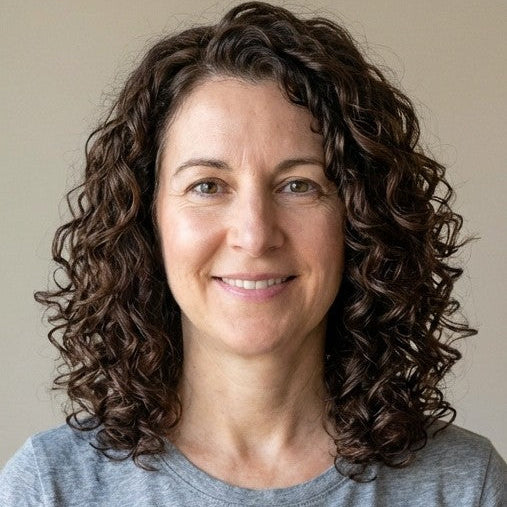 after, vrouw met mooie krullen, met de prducten van Amazing Curls