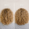 before en after gebruik styling cream voor krullend haar - cg methode - krullenproducten
