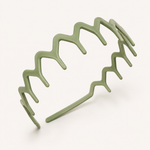 Flexibele haarband met lange tanden