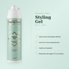 kenmerken styling gel voor krullen - sterke hold gel - voedt met sheaboter