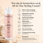kenmerken styling cream voor krullen - langdurige hold - voedt zonder te verzwaren