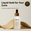 The originele protein drops since 2021 op de markt. Het vloeibaar goud voor je krullend haar.