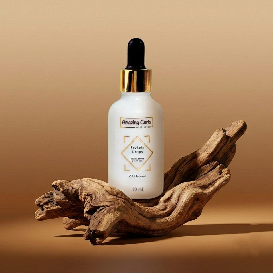Protein Drops Krullen - Proteïne Behandeling Krullend Haar