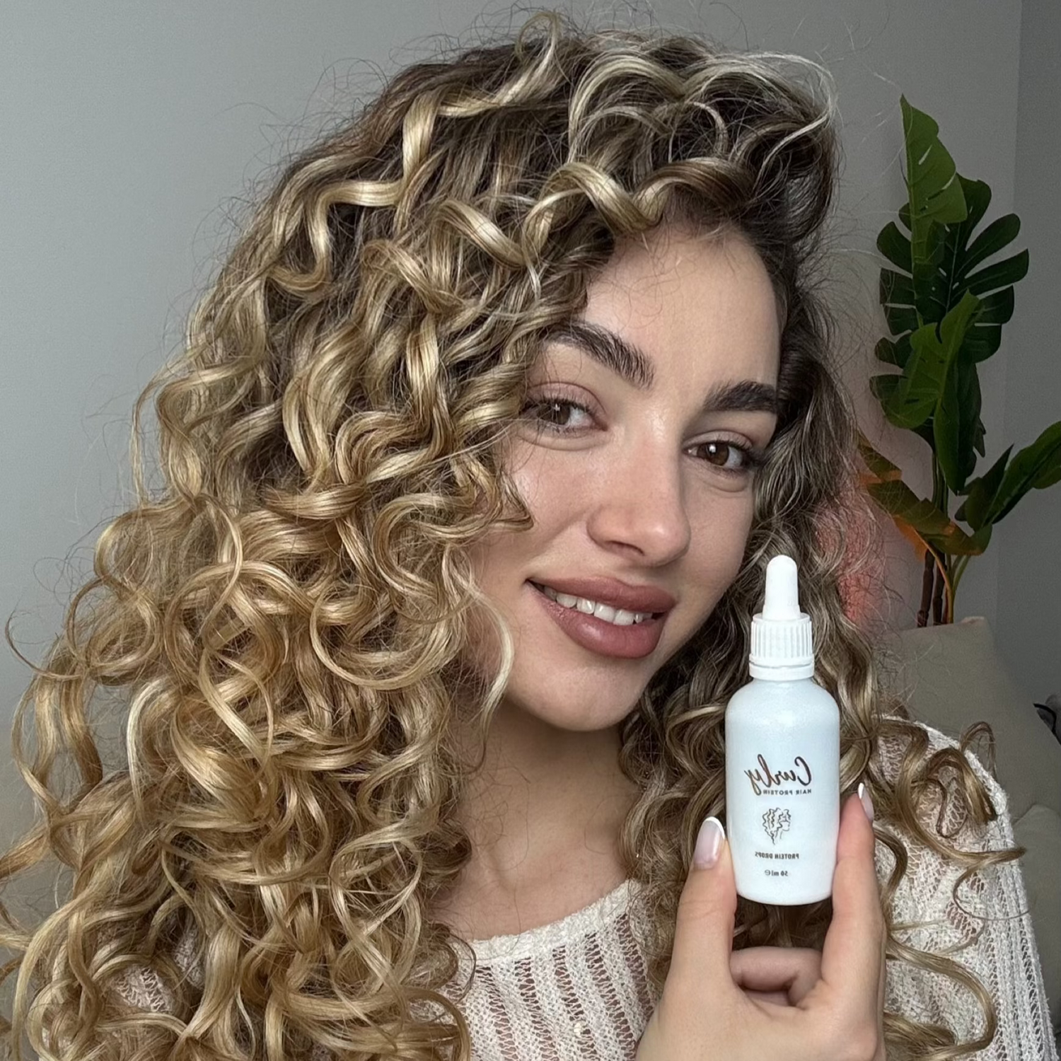 proteine druppels voor krullen - proteine krullend haar - amazing curls