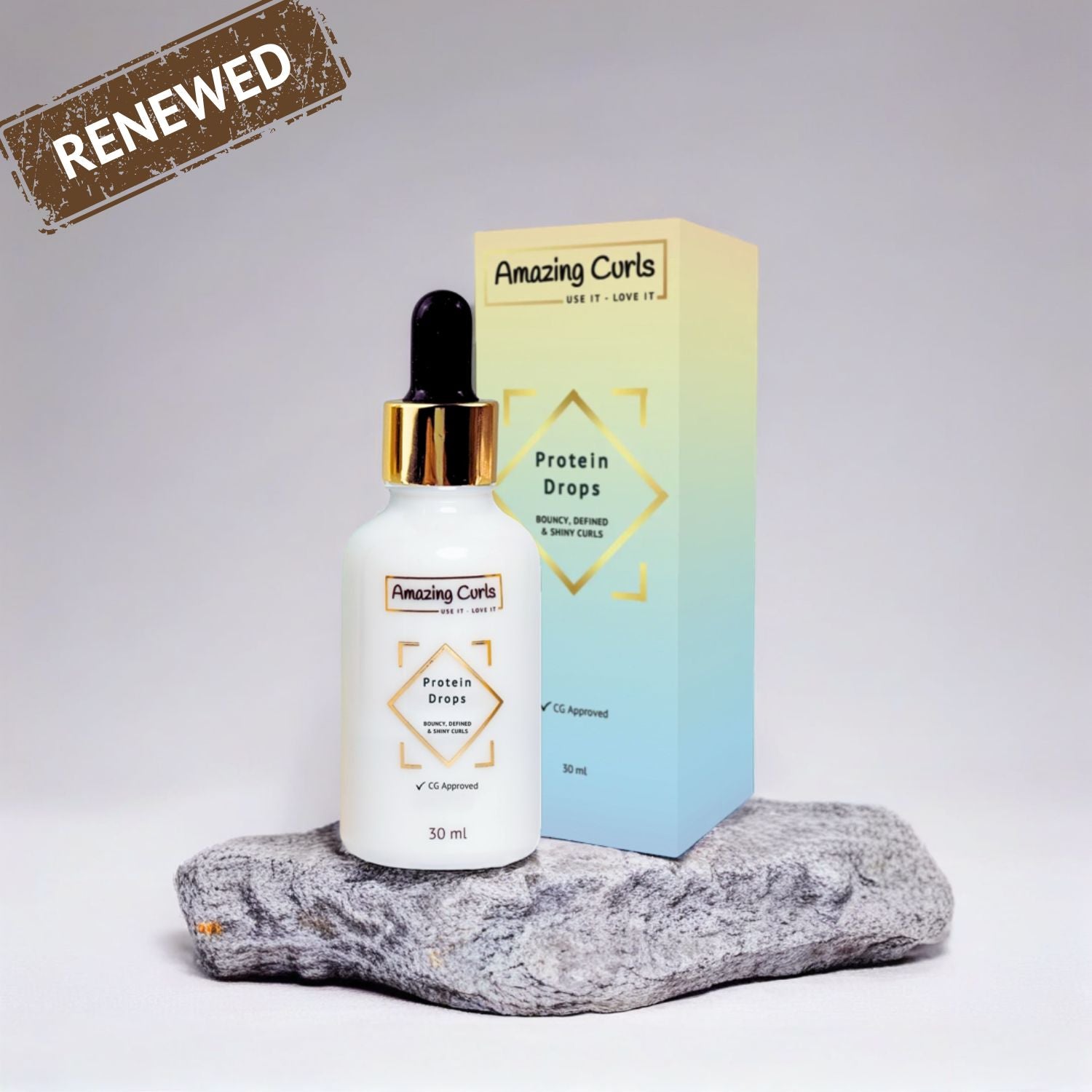 proteine druppels krullend haar - protein drops - amazing curls