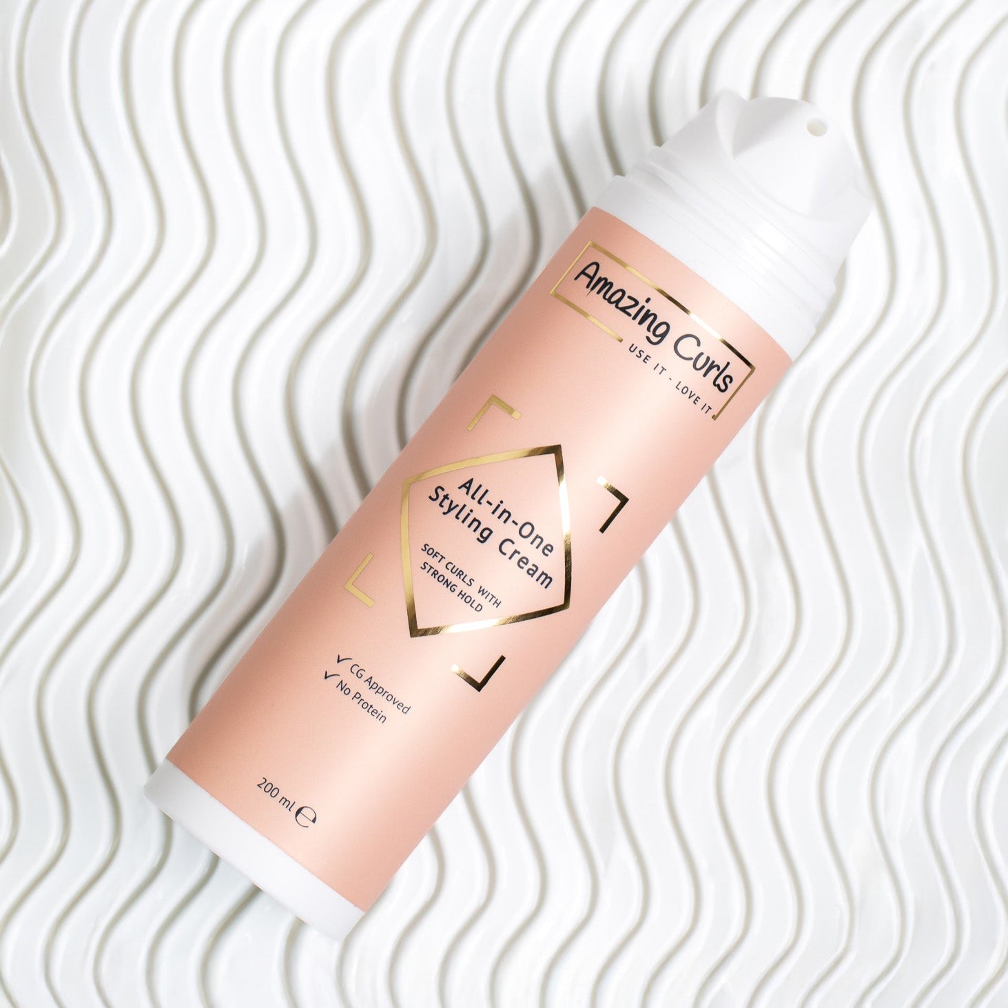 Beste krullencreme voor krullend haar - Amazing Curls - CG Approved