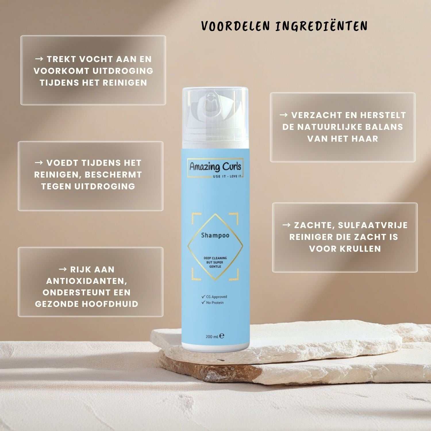 Voordelen shampoo voor krullend haar