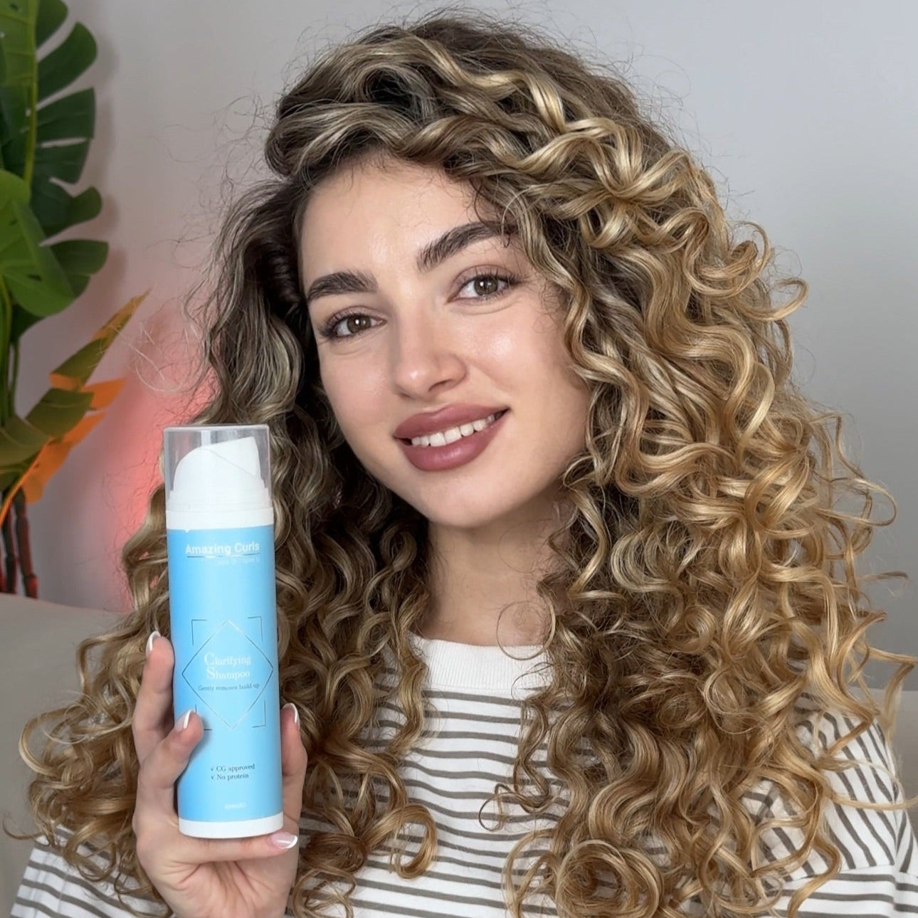 shampoo voor krullend haar - clarifying shampoo - amazing curls