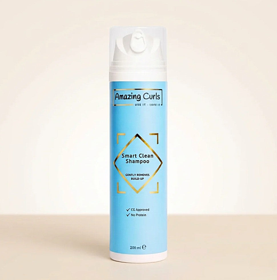 Milde shampoo voor krullen, verwijderd build-up, clarifying shampoo, cg methode.