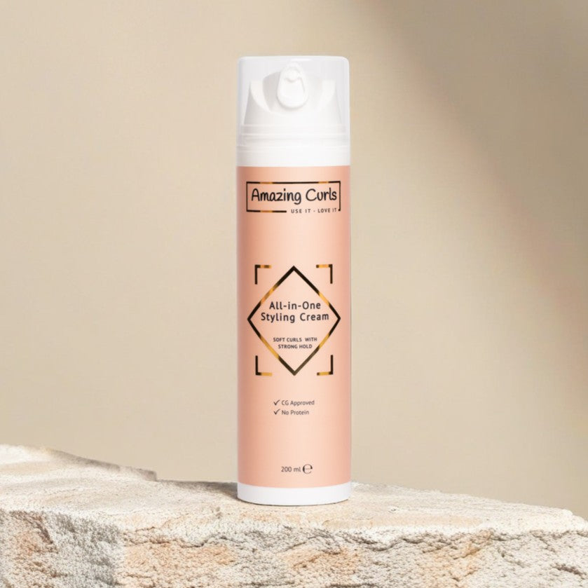 Krullencreme voor krullen -strong hold - CG methode - Amazing Curls