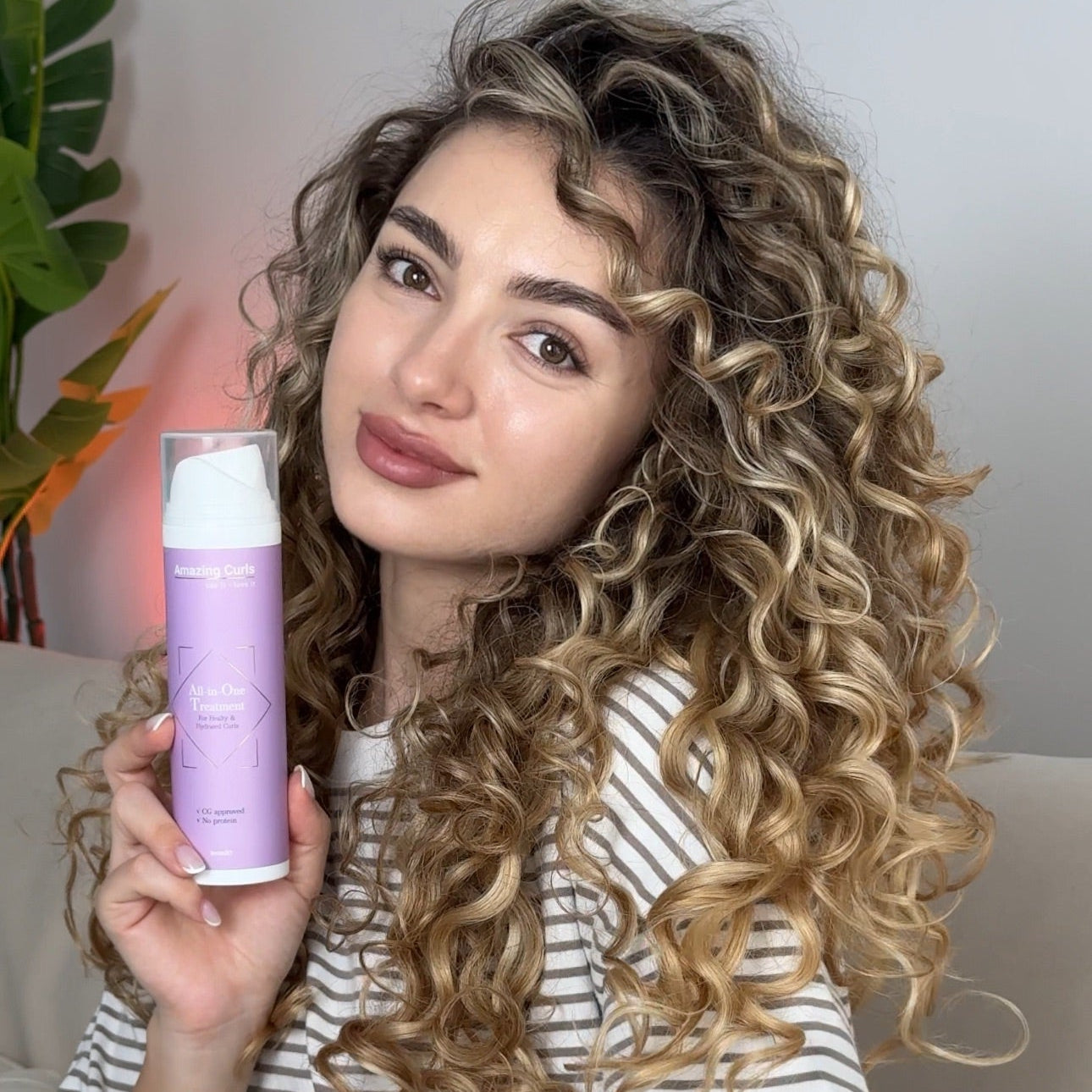 masker voor krullen - conditioner krullend haar - amazing curls