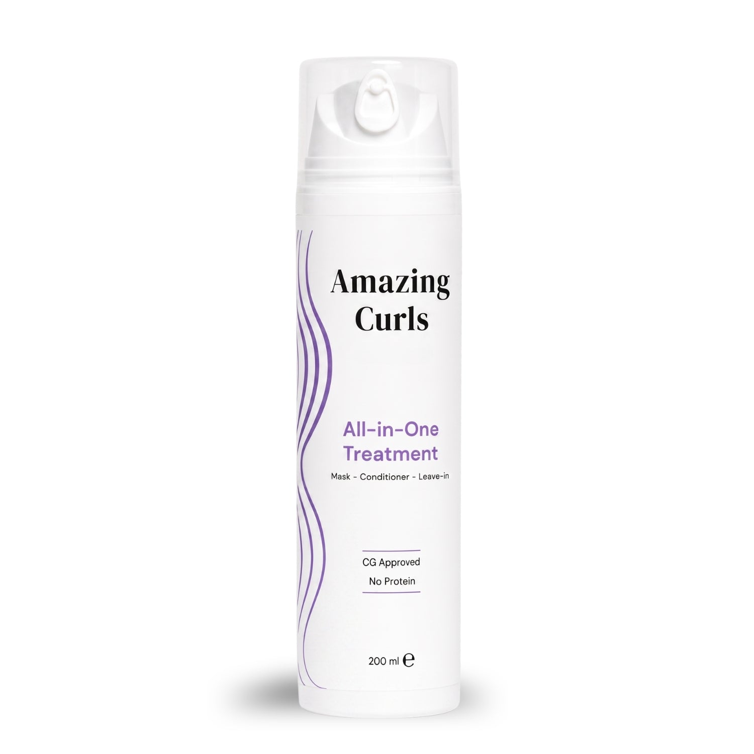 Masker, conditioner en leave-in voor krullend haar, cg methode, masker zonder proteine.
